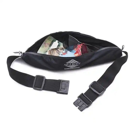 Kona Pouch | Old Logo Clearance Black  AquaQuest Waterproof