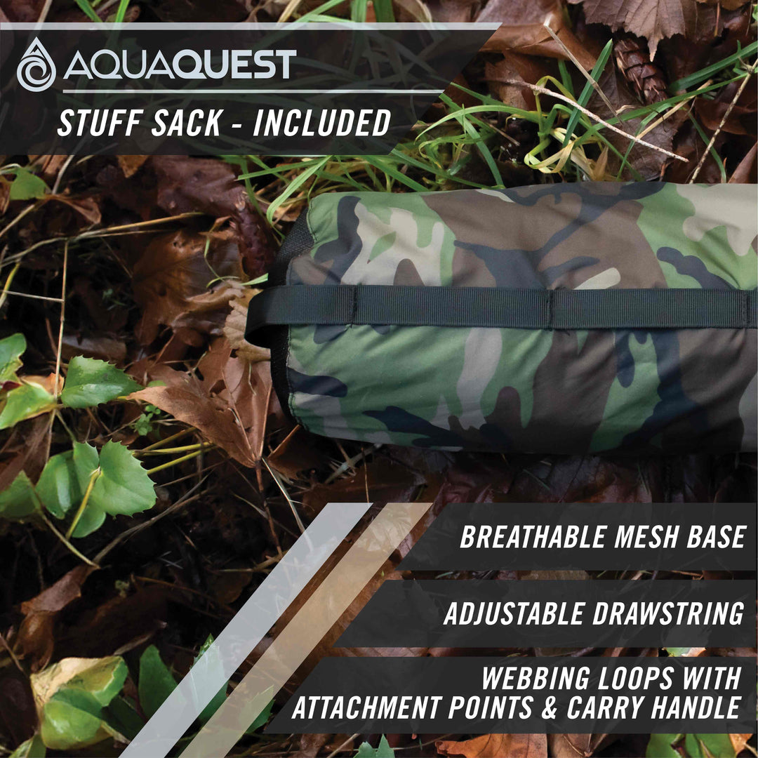 Safari Lightweight Tarp Camping Tarp AquaQuest Waterproof