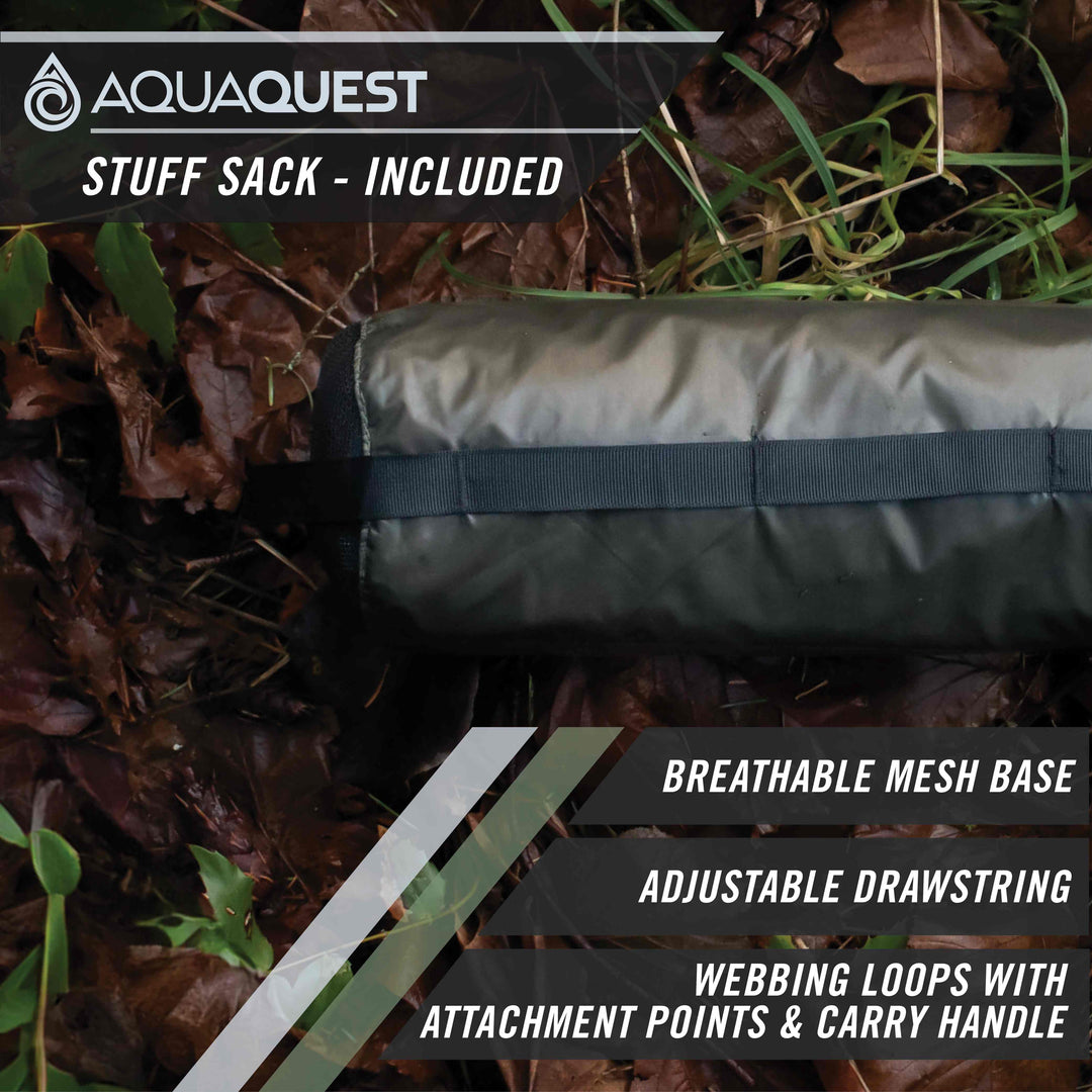 Safari Lightweight Tarp Camping Tarp AquaQuest Waterproof