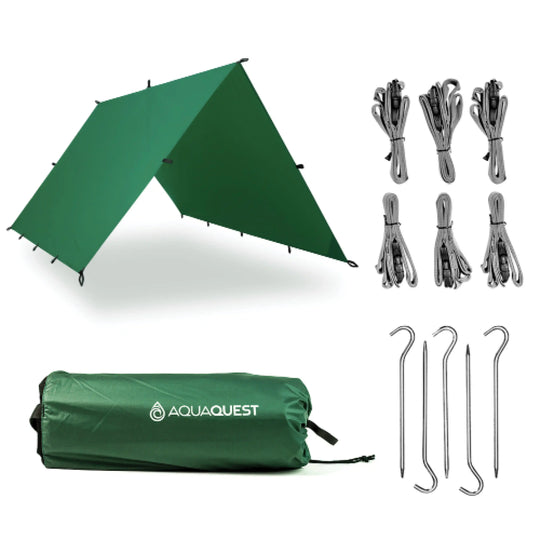 Guide Ultralight Tarp Camping Tarp   AquaQuest Waterproof